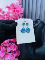 VINTAGE STOCK FASHION EARRINGS(MA4867) - Image 3
