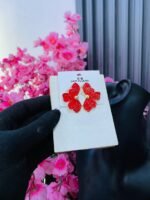 VINTAGE STOCK FASHION EARRINGS(MA4868) - Image 9