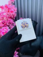 VINTAGE STOCK FASHION EARRINGS (MA4870) - Image 8