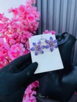 VINTAGE STOCK FASHION EARRINGS(MA4871) - Image 2