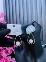 CELEBRITY FASHION PEARL EARRINGS (MA4952) - Image 4