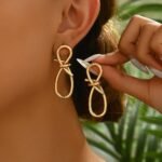 CELEBRITY FASHION EARRINGS(MA941)