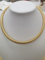 NON TARNISH CHOCKER/CORD NECKLACE (MA2476) - Image 4