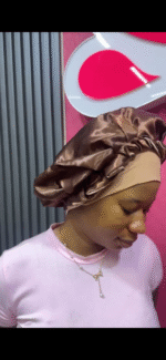 3 in 1 SATIN/CHATTILY  HAIR BONET(VA34) - Image 2