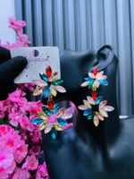 LUXURY ZIRCONIA EARRINGS(MA5020) - Image 3