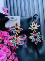 LUXURY ZIRCONIA EARRINGS(MA5022) - Image 5