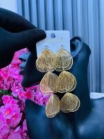 METALIC FASHION EARRINGS(MA5023)