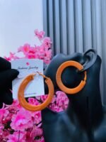 CELEBRITY FASHION HOOP EARRINGS(MA5029) - Image 2