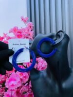 CELEBRITY FASHION HOOP EARRINGS(MA5029) - Image 5