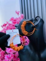 CELEBRITY FASHION HOOP EARRINGS(MA5030) - Image 4