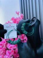 CELEBRITY FASHION HOOP EARRINGS(MA5030) - Image 3