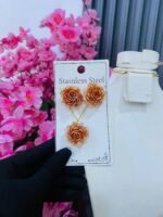 NON TARNISH ACRYLIC ROSE SET (MA5083)