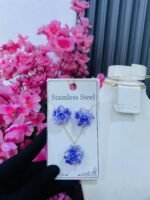 NON TARNISH ACRYLIC ROSE SET (MA5083) - Image 3