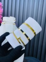 NON TARNISH BANGLE STACK(MA5087)