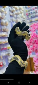 CCB STUDDED LACED BADDIE BANGLE (MA5214) - Image 2