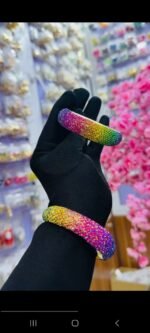 CCB STUDDED LACED BADDIE BANGLE (MA5215) - Image 4