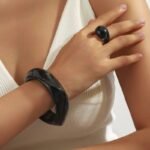 ACRYLIC BANGLE & RING SET (MA5217) - Image 6