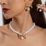 FASHION FRENCH PEARL NECKLACE SET (ma5265)