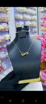 NON TARNISH INFINITY NECKLACE (MA5301) - Image 3