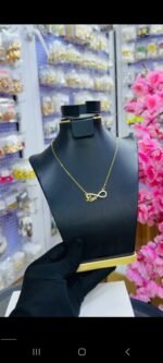 NON TARNISH INFINITY NECKLACE (MA5301) - Image 5