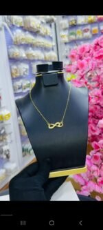 NON TARNISH INFINITY NECKLACE (MA5301) - Image 4