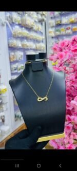 NON TARNISH INFINITY NECKLACE (MA5301) - Image 2