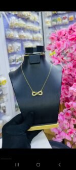 NON TARNISH INFINITY NECKLACE (MA5302) - Image 2