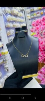 NON TARNISH INFINITY NECKLACE (MA5303) - Image 4
