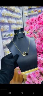 NON TARNISH ROSE NECKLACE (MA5310)