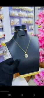 NON TARNISH ZIRCONIA NECKLACE (MA5318) - Image 3