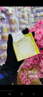 ACRYLIC CLEAR BANGLE & EARRINGS  SET (MA5234) - Image 7