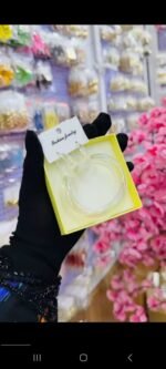 ACRYLIC CLEAR BANGLE & EARRINGS  SET (MA5234)