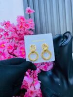 HIGH END CELEBRITY FASHION EARRINGS (MA3180) - Image 2