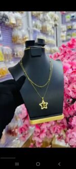 NON TARNISH LAYERED NECKLACE (MA5355) - Image 7