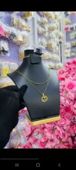 NON TARNISH LAYERED NECKLACE (MA5355) - Image 6