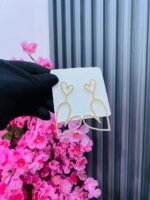 ZIRCONIA LOVE FASHION EARRING (MA553)