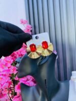 HIGH END CELEBRITY FASHION EARRINGS (MA2256) - Image 4