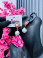 VINTAGE DROP BALL FASHION EARRINGS (MA696) - Image 3