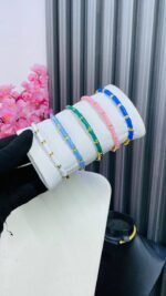 NON TARNISH ACRYLIC BAMBOO BANGLE (MA5874) - Image 2