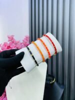 NON TARNISH ACRYLIC BAMBOO BANGLE (MA5874) - Image 3
