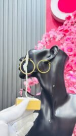 NON TARNISH HOOP EARRINGS(MA6297)