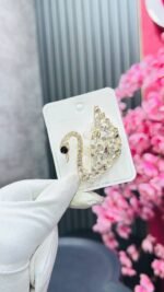 STUDDED VINTAGE BROOCH - Image 5