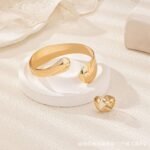 FASHION  BANGLE AND RING COMBO(MA2490)