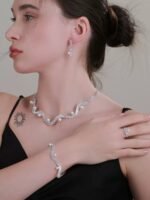 MINIMALIST 4PC ZIRCONIA JEWELRY SET(MA6882)