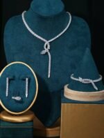 MINIMALIST 4PC ZIRCONIA JEWELRY SET(MA6886)