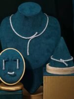 MINIMALIST 4PC ZIRCONIA JEWELRY SET(MA6887)