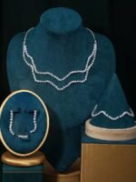 MINIMALIST 4PC ZIRCONIA JEWELRY SET(MA6888)