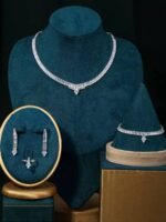MINIMALIST 4PC ZIRCONIA JEWELRY SET(MA6891)